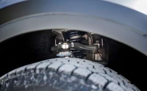 Solid Black Tesla Model Y - Unplugged Performance UP-02 Offroad Configuration Wheels