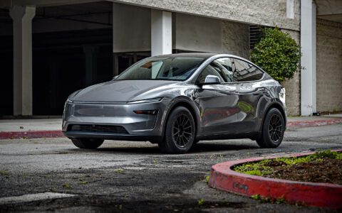 Quicksilver 2026 Tesla Model Y Launch Edition - UP-03 Off-Road Spec Forged Wheels in Satin Black