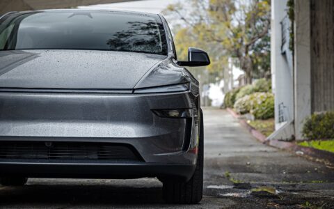 Quicksilver 2026 Tesla Model Y Launch Edition - UP-03 Off-Road Spec Forged Wheels in Satin Black