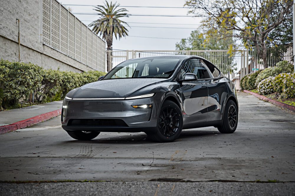 Quicksilver 2026 Tesla Model Y Launch Edition – UP-03 Off-Road Spec Forged Wheels in Satin Black
