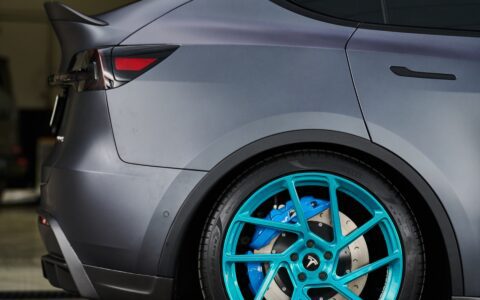 Tesla Model Y - Novitec x Vossen NV2 Wheels