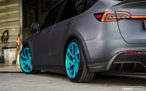 Tesla Model Y - Novitec x Vossen NV2 Wheels