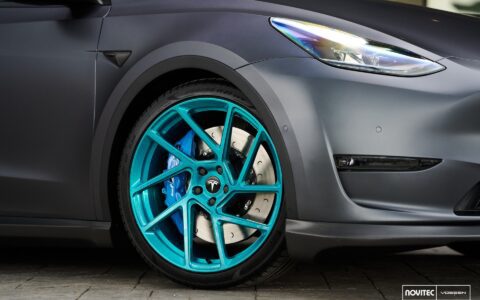 Tesla Model Y - Novitec x Vossen NV2 Wheels