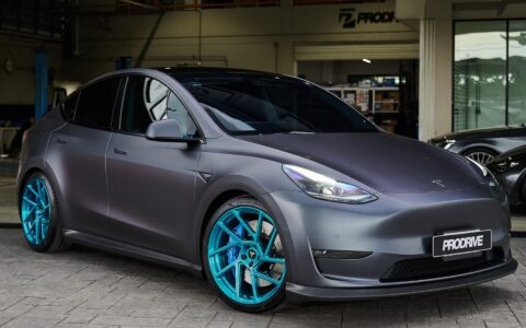 Tesla Model Y - Novitec x Vossen NV2 Wheels