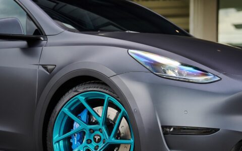 Tesla Model Y - Novitec x Vossen NV2 Wheels