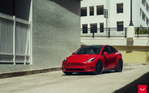 Tesla Model Y - Vossen HF-7 Wheels