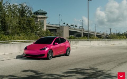 Tesla Model Y - Vossen HF-8 Wheels