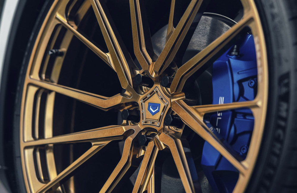 Tesla Cybertruck - Vossen HF6-2 Wheels in Satin Black