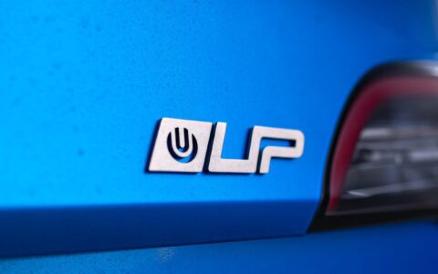 Unplugged Performance Deep Blue Metallic Tesla Model Y - Front Fascia