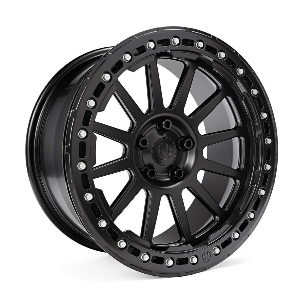 Unplugged-Performance-Tesla-Model-Y-18-inch-UP-03-Beadlock-Wheels-Satin-Black-Image-2