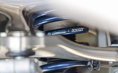 Unplugged Performance Tesla Model Y Satin Black 18x920 UP 03 DirtSnow 5