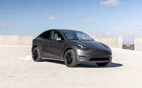 Unplugged Performance Tesla Model Y Satin Black 18x920 UP 03 DirtSnow 6