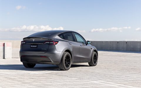 Unplugged Performance Tesla Model Y Satin Black 18x920 UP 03 DirtSnow 8