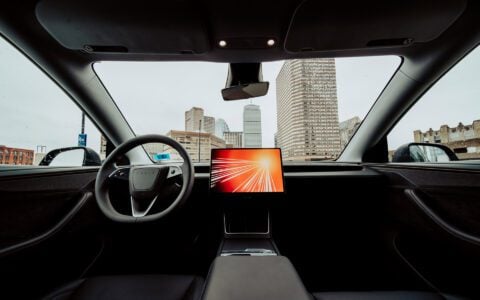 Sawyer Merritt XPEL Stealth PPF Tesla Model Y on 20inch UP-05 Forged Wheels in Satin Black