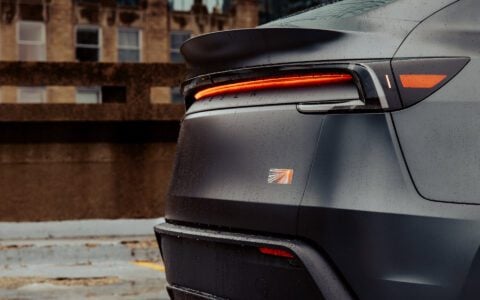 Sawyer Merritt XPEL Stealth PPF Tesla Model Y on 20inch UP-05 Forged Wheels in Satin Black