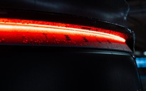 Sawyer Merritt XPEL Stealth PPF Tesla Model Y on 20inch UP-05 Forged Wheels in Satin Black