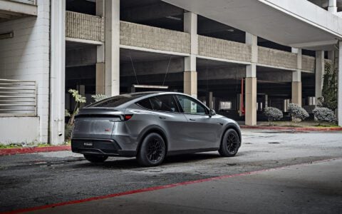 Quicksilver 2026 Tesla Model Y Launch Edition - UP-03 Off-Road Spec Forged Wheels in Satin Black