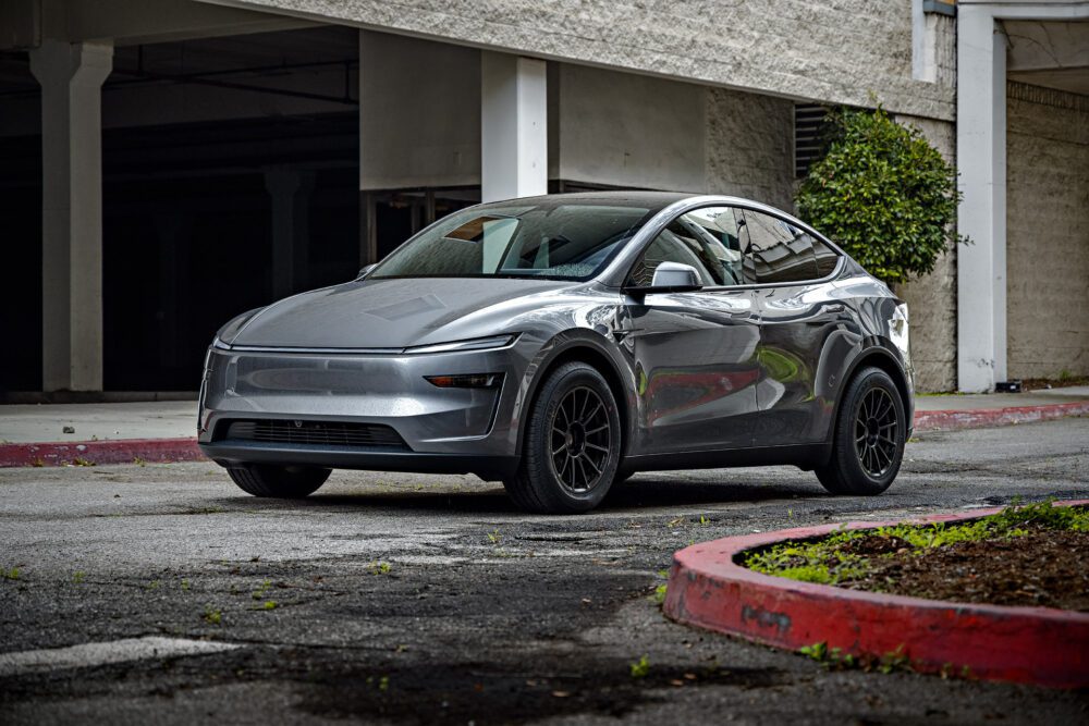 Quicksilver 2026 Tesla Model Y Launch Edition – UP-03 Off-Road Spec Forged Wheels in Satin Black