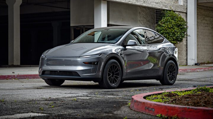 Quicksilver 2026 Tesla Model Y Launch Edition – UP-03 Off-Road Spec Forged Wheels in Satin Black