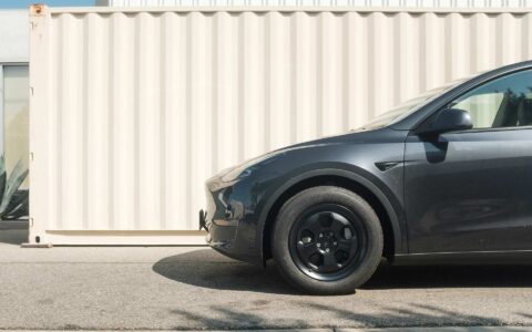 Stealth Grey Tesla Model Y UP.FIT Forged PD Wheels in Satin Black 11 Stealth Grey Tesla Model Y UP.FIT Forged PD Wheels in Satin Black