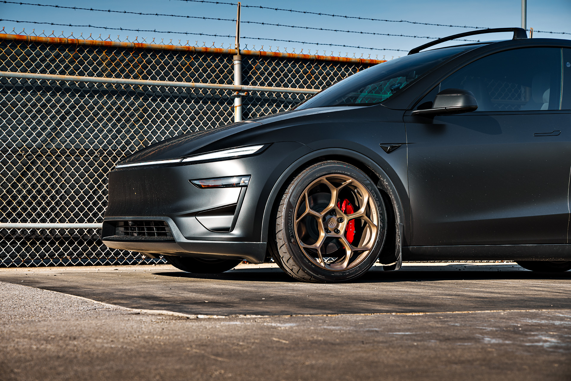 Stealth PPF Diamond Black Tesla Model Y Juniper Performance on 20-Inch UP Forged UP-05 Wheels 8 Stealth PPF Diamond Black Tesla Model Y Juniper Performance on 20-Inch UP Forged UP-05 WheelsStealth PPF Diamond Black Tesla Model Y Juniper Performance on 20-Inch UP Forged UP-05 Wheels