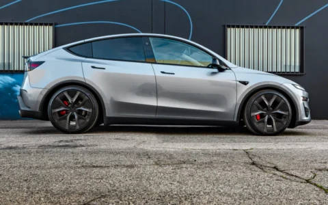 Tesla Model Y Wheel Spacers: The Easiest Way to a Flush, Planted Stance 8 Unplugged-Performance-OEM-Tesla-Spacer-Moderate-Spring-Fitment-1200px-2-1000x1000
