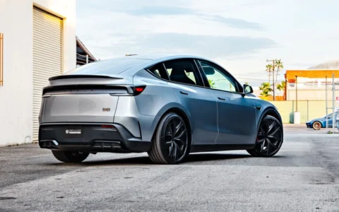Tesla Model Y Wheel Spacers: The Easiest Way to a Flush, Planted Stance 7 Unplugged-Performance-OEM-Tesla-Spacer-Moderate-Spring-Fitment-1200px-3-1000x1000