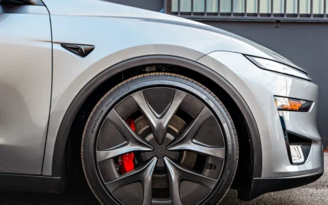 Tesla Model Y Wheel Spacers: The Easiest Way to a Flush, Planted Stance 6 Unplugged-Performance-OEM-Tesla-Spacer-Moderate-Spring-Fitment-1200px-4-1000x1000
