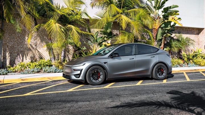 Tesla Model Y Performance Juniper on UP-RW 19-Inch Wheels