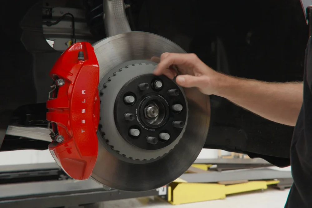 Tesla Model Y Wheel Spacers: The Easiest Way to a Flush, Planted Stance 1 Unplugged Performance Tesla Model Y Performance Wheel Spacers Image 1