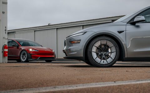 Red Rocket Tesla Model 3 Performance Highland and Model Y Juniper on UP-RW Road Warrior Wheel by Unplugged Performance 1920px (16)