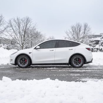 Tesla Model Y 19-Inch UP-RW Road Warrior Wheel and Winter Tire Package